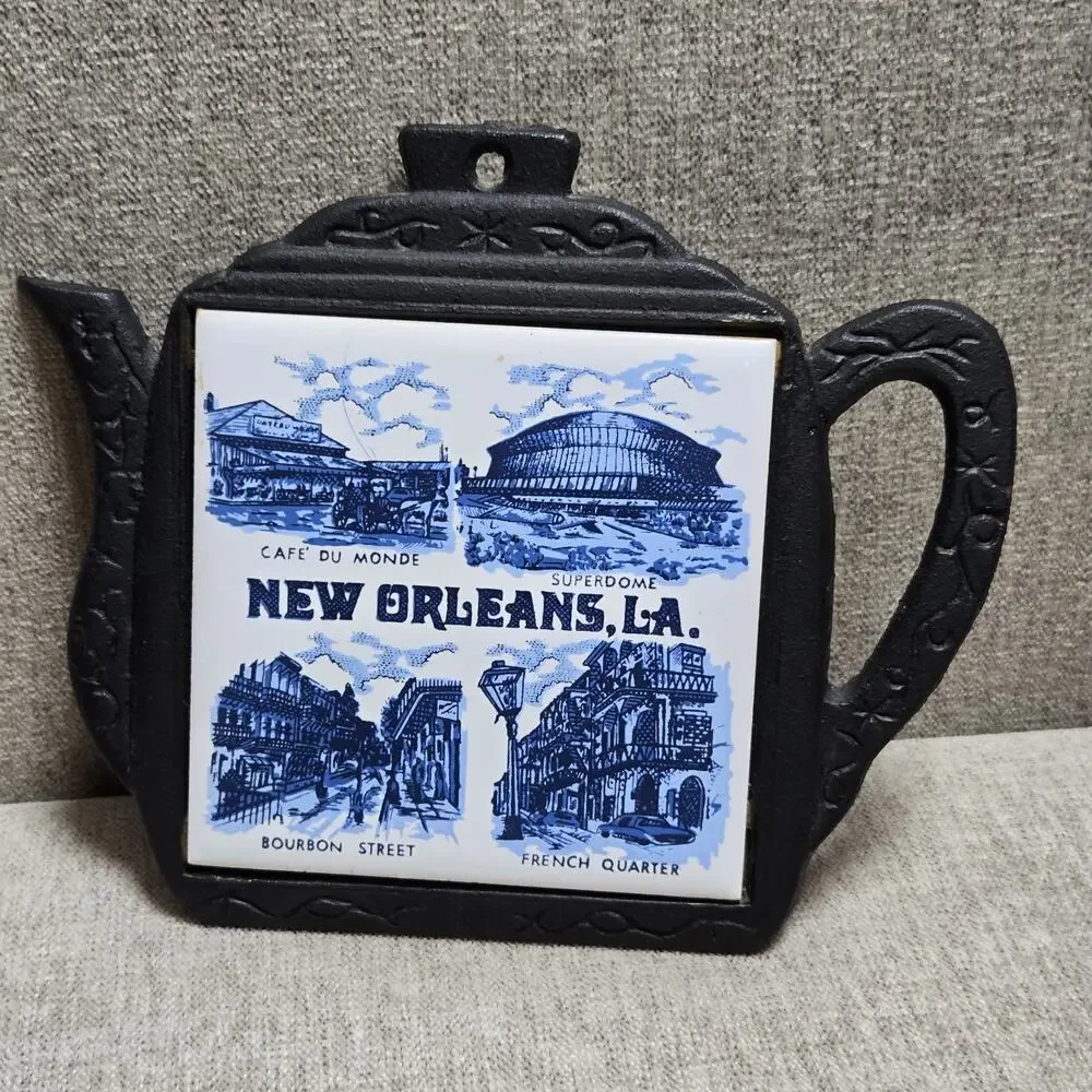 New Orleans Commemorative Tile Vintage 4